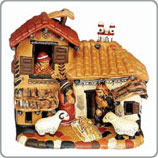 Andean Nativity, Feriberto Aylas, ceramic, Peru